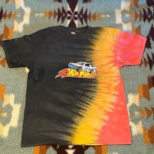 NEAR NEW CACTUS JACK TRAVIS SCOTT HOT WHEELS RACING JACKBOYS MEDIUM TIE DYE RARE